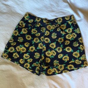 Vintage High-waisted Shorts